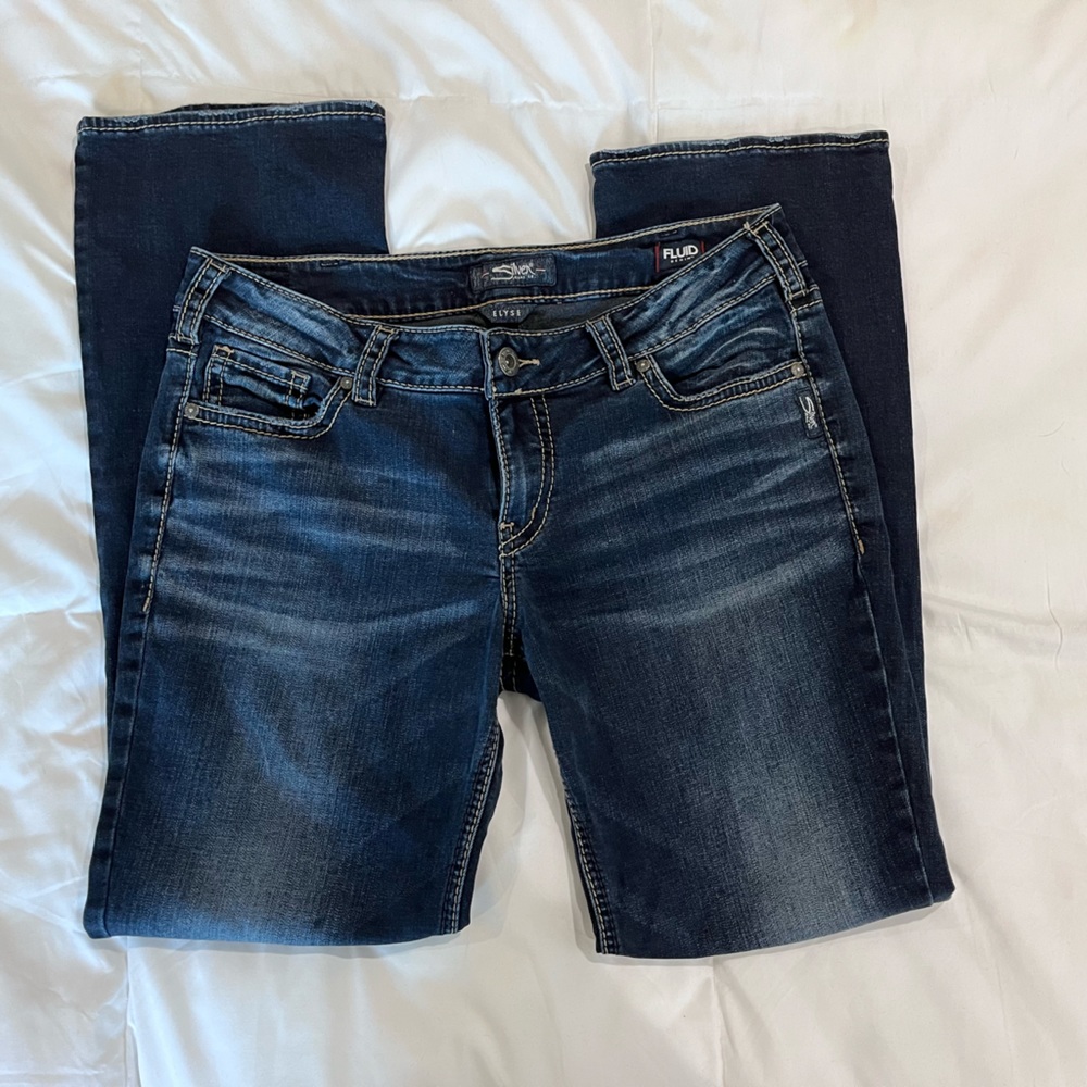 Silver jeans